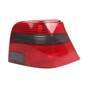 Luz Trasera para Volkswagen Golf 4, Material de PC, Rojo y Negro, 1998-2004, Lado Izquierdo y Derecho, 1J6945095 1J6945096 - Product Image 3