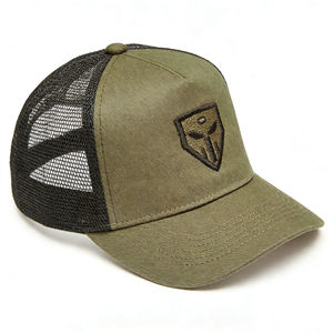 Gorra Trucker de 5 Paneles con Malla Trasera, Color Verde Oliva, Ligera, Transpirable, con Cierre Ajustable, para Golf, Senderismo y Deportes al Aire Libre - Product Image 2
