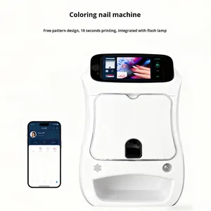 High Quality Electric <b>WiFi</b> Smart Nail Machine Professional Automatic Digital Touch Screen 3D Nail <b>Printer</b> for Nail Design DIY - Product Image 2