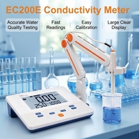 Analizador Digital Multiparamétrico de Sobremesa Top-star PH600L, Medidor de PH/Conductividad EC para Análisis de Calidad del Agua, Plástico OEM