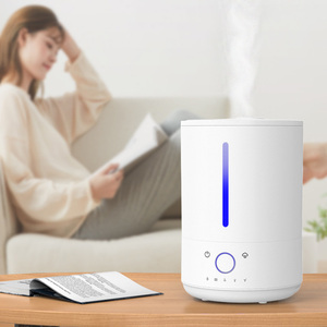 4l चांदी आयन अल्ट्रासोनिक एयर ह्यूमिडिफायर सुगंध डिफ्यूज़र धुंध मशीन घर कार्यालय होटल बेडरूम बड़ी क्षमता आवश्यक तेल उपयोग - Product Image 2