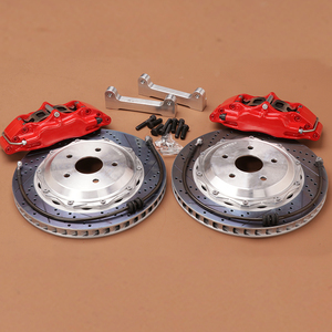 Kit de freinage surdimensionné avec étriers de frein Racing 4 Pistons 5200 avec <span class=keywords><strong>logo</strong></span> personnalisé pour Kia Sportage Stinger Picanto Sorento Optima K5 K3 Bongo Niro - Product Image 2