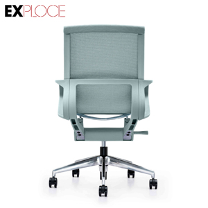 <span class=keywords><strong>Sedia</strong></span> da Ufficio Ergonomica Moderna in Plastica Blu con Rete, Stile Coreano Unico, Prodotta a Foshan - Product Image 5