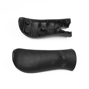 Custom design plastic coated door handle hand shaped grip handle bar silicone rubber injection nolding door knob