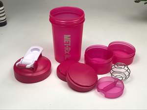 Blender Classic Shaker Bottle Parfait pour les shakes protéinés et pré-entraînement 16OZ 500ML Bouteille sans Bpa avec poudre - Product Image 5