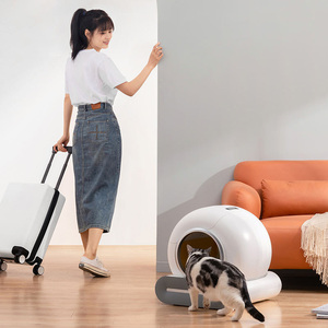 Manufacturer Luxury Large Enclosed Automatic <b>Cat</b> <b>Litter</b> Toilet Auto <b>Smart</b> Self-cleaning <b>Cat</b> <b>Litter</b> Box - Product Image 2