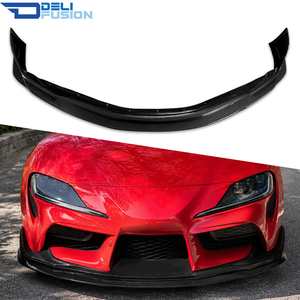 Para Toyota GR Supra A90 A91 2019-2024, Labio Delantero de Fibra de Carbono, Estilo VRS, Spoiler Delantero, Kit de Carrocería, Splitter - Product Image 1