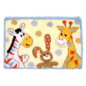 Latch Hook <strong>Rug</strong> <strong>Kits</strong> Carpet <strong>Making</strong> Cushion Needlework for Home Decor, <strong>Rug</strong> Latch Hook <strong>Kit</strong> - Product Image 1