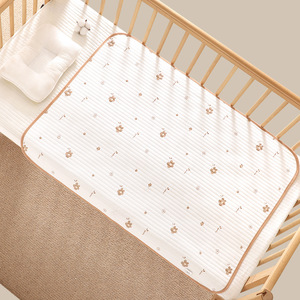 Tappetino <span class=keywords><strong>fasciatoio</strong></span> impermeabile per <span class=keywords><strong>bambini</strong></span> in cotone traspirante lavabile per <span class=keywords><strong>bambini</strong></span> - Product Image 5