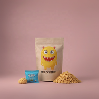 Sachet souple gonflable en plastique, taille personnalisable, pour salades, aliments pour bébés, chewing-gums, sushis, pizzas, lait, aliments pour animaux, croustilles de pommes de terre en PE