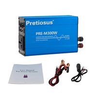Onduleur Pretiosus Onde sinusoïdale modifiée 300watt 300W DC 12V 24V 48V 60V 72V à AC110V 120V 210V 220V 230V Convertisseur de puissance
