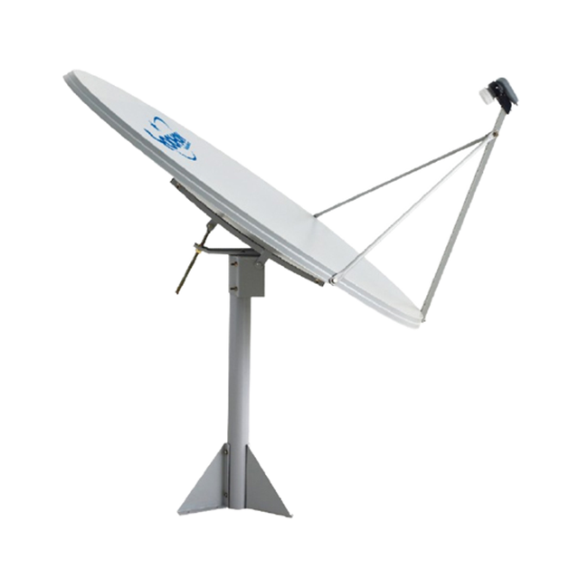 1.5m Outdoor Steel Dish Antenna for TV C/Ku Band with 500hrs Salt Spray Test