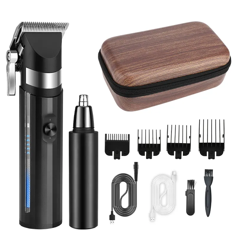 LM-2030 RESUXI Hair Clippers for Men 2 in 1 Beard Ear Nose Trimmer Body Grooming Kit Cordless and Rechargeable