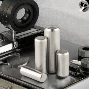 Goupilles de centrage cylindriques en acier inoxydable 304, finition polie, entièrement filetées M2.5, usage industriel, vente en gros - Product Image 3