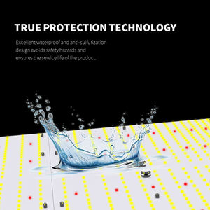 成長テントキット100WフルスペクトラムLEDグローライト量子パネルLEDサムスンチップ調光可能赤660nm屋内薬栽培 - Product Image 5