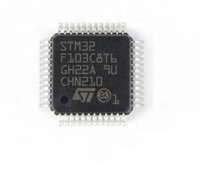 Microcontrolador MCU IC Original ST STM32F103C8T6 en Paquete LQFP-48, Nuevo