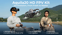 Kit FPV Aquila20 HD de qualité professionnelle, drone de course FPV avec système de transmission numérique pour les événements de course de drones compétitifs