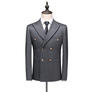 Trajes formales de alta calidad para hombre para boda, <span class=keywords><strong>traje</strong></span> de vestir para hombre, trajes de negocios de graduación de boda de 3 piezas - Product Image 2