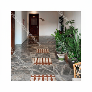 Villa moderna Hotel Resort Accesorio de cocina Clase alta Breccia amarilla natural Piedra caliza V2 Hermoso acabado pulido - Product Image 1