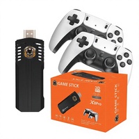 Console de jeu rétro sans fil X8 Pro 4K 2.4G avec double manette, lecteur de jeux TV, divertissement familial