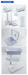 Brocca in Plastica Manuale ad Alta Capacità, Purificatore d'<span class=keywords><strong>Acqua</strong></span> UF, Caraffa Filtrante in Vetro con Idrogeno - Product Image 3