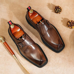 Zapatos Casuales Retro de Otoño para Hombre, DSYX, de Cuero Genuino, Transpirables, Ligeros, con Diseño de Ladrillo Tallado, Estilo Vintage, Venta al Por Mayor - Product Image 2