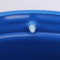 Fût en plastique scellé de 60L, bleu, grande capacité, pour stockage d'eau et fermentation chimique, personnalisable, en stock à Shanghai