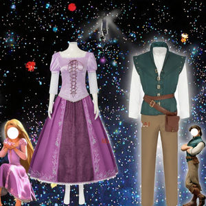 Conjunto <span class=keywords><strong>de</strong></span> Disfraces <span class=keywords><strong>de</strong></span> Halloween para Adultos, Disfraz <span class=keywords><strong>de</strong></span> <span class=keywords><strong>Rapunzel</strong></span> para <span class=keywords><strong>Mujer</strong></span>, Disfraz <span class=keywords><strong>de</strong></span> Flynn Rider para Hombre, Inspirado en Películas <span class=keywords><strong>de</strong></span> Televisión y Anime, Disfraz Completo para Juego <span class=keywords><strong>de</strong></span> Roles - Product Image 3