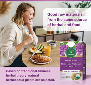 Té de Melena de León y Clavo de Olor de Wins Town, Puede Ayudar a una Saludable Bebida Desintoxicante de Té de Melena de León y Clavo de Olor - Product Image 3