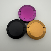 Boîte à snus en aluminium haut de gamme avec côtés moletés et couleur anodisée personnalisée