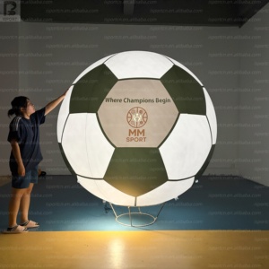 Balón de Fútbol Inflable Gigante de 2m con Logotipo Personalizado, Iluminación LED RGB, para Publicidad en Eventos Deportivos - Product Image 4