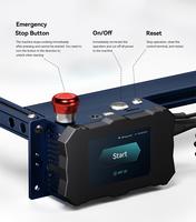 Machine de découpe laser portable ATOMSTACK A5 M50 PRO pour gravure, marquage laser DIY sur métal, bijoux, bois, acier.