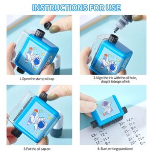 Sceau roulant pour exercices de mathématiques pour enfants, addition, soustraction, multiplication et division, sceau d'apprentissage pour l'addition et la soustraction - Product Image 6