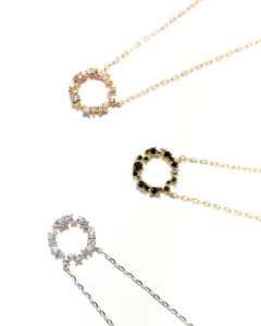 Collar de Perlas con Diamantes Amarillos Brillantes02, Oro de 14K, Joyería Fina al por Mayor, Fabricante Personalizado para Mujeres, Joyería OEM ODM - Product Image 2