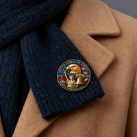En gros, Pin's émaillé vintage du 250e anniversaire des États-Unis 1776-2026, motif Statue de la Liberté, accessoire pour vestes et foulards