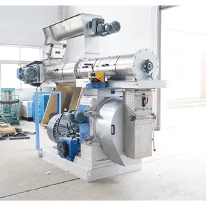 Automatic Chicken Livestock Cattle Sheep Horse Cow Pig Feed Pellet Making Machine For Sale