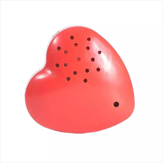 Customized Metal Music Box Niu Moo Sound Module Round Heart Rate Recorder Plush Toy Hand Cranked Folk Art