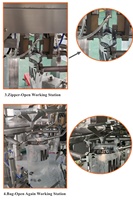 Machine d'emballage automatique pour sachets de lessive en dosettes hydrosolubles / dosettes de lessive