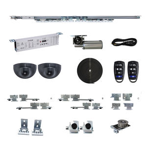 Sistema de <span class=keywords><strong>Puerta</strong></span> Corredera Telescópica Automática Moderna DTSC3000 para Centros Comerciales y Supermercados, Acero Inoxidable 304, Uso Comercial - Product Image 2
