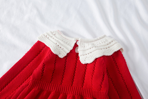 Barboteuse à bulles pour bébé, <span class=keywords><strong>combinaison</strong></span> pour nouveau-né, ensemble en <span class=keywords><strong>Crochet</strong></span> pour filles, manches longues, vêtements en tricot, barboteuse pour bébé, automne hiver - Product Image 3