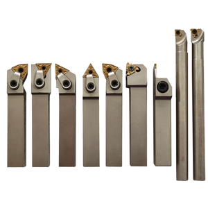 Jeu d'<span class=keywords><strong>outils</strong></span> de tournage mécanique, porte-<span class=keywords><strong>outils</strong></span>, <span class=keywords><strong>outils</strong></span> de coupe indexables pour tour avec plaquettes, ensemble de 7/9 pièces, 16mm 20mm 25mm 32mm - Product Image 2
