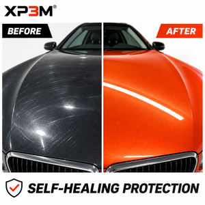 ฟิล์มใสกันรอยรถยนต์ XP3M สีส้มลาวา B OEM เคลือบเงา TPU ความหนา 7.5 มิล ซ่อมแซมตัวเองได้ ป้องกันรอยขีดข่วน ป้องกันสีเหลือง ช่องระบายอากาศ - Product Image 3