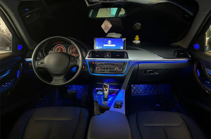 ไฟตกแต่งภายในรถยนต์ LED ซิมโฟนี 256 สี สำหรับ BMW ซีรีส์ <span class=keywords><strong>2</strong></span> รุ่น F44 F45 F46 F74 U06 อุปกรณ์ตกแต่ง อัพเกรด - Product Image 5