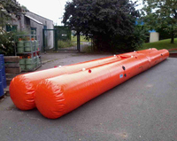 Nouvelle technologie baterdams remplis d'eau Barrières d'inondation gonflables en PVC Barrages gonflables Tube Mur Barrages à tubes d'eau
