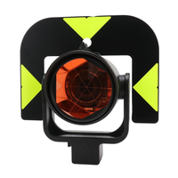 Réflecteur de nivellement GPR121 de haute qualité pour station totale, équivalent au prisme de topographie, en cuivre/bleu haute précision