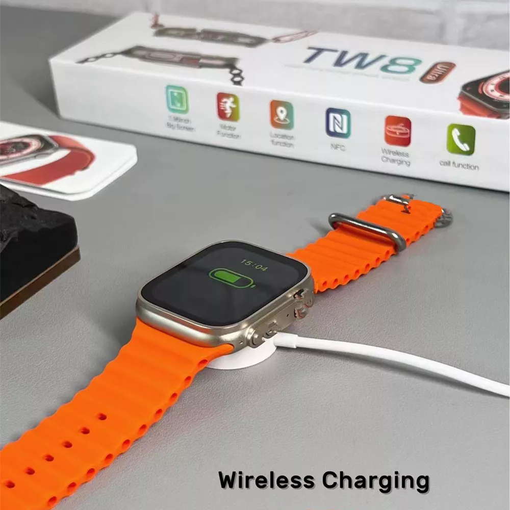 TW8 Ultra 2023 newest Series 8 1.85inch large screen ultra Watch With NFC Watch 8 Ultra IWO Watch 8