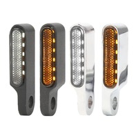 Lampu Sein Motor Skuter CXMOTO Berstandar E, Lampu LED Amber, Lampu Sein Sequential, Lampu Siang Hari