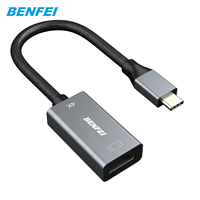 BENFEI USB-C zu HDMI Adapter 4K 60Hz [Thunderbolt 3/4 Kompatibel] Brandneu DC für Laptop mit iPhone 15 Pro/Max