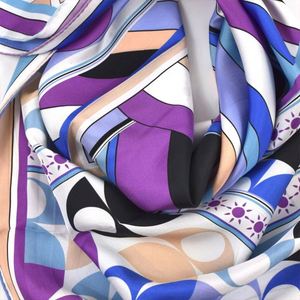 Silk Feeling Head <b>Scarf</b> Square Satin <b>Neck</b> <b>Scarf</b> Silk Bandana Style With Custom Printed for Women Girl <b>Scarves</b> - Product Image 5