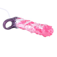 YC-2513 Lotus Breath Flower Spirit Fantasy Manchon d'extension pénienne pour hommes avec fonction de jet d'eau Jouet de plaisir pour adultes